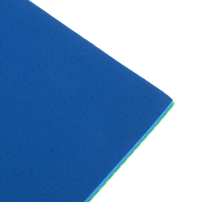 1Pc Colorful Rainbow Table Tennis Rubber Sheet Ping Pong Rubber With 2.0mm High Density Sponge For Training