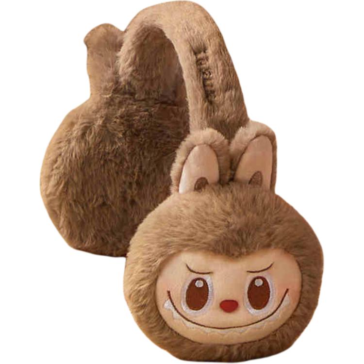New POP MART Warm Collection LABUBU Plush Earmuff Thermal Trend Based Products PPMT-2411-0034