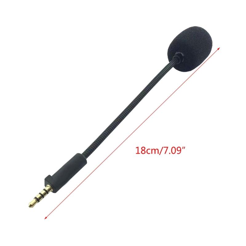 Microphones Replacement Mic for ROG / S Wireless Gamings Headsets, Detachable Headphones Mic Boom