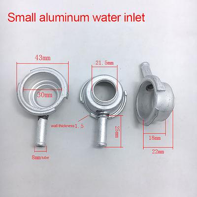 1× Automotive Radiator Water Tank Filler Neck Weld On Aluminum Copper Steel Water Inlet Seat