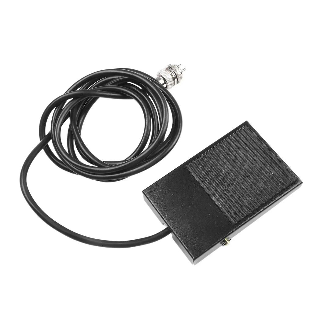 Spot Welded Foot Pedal Welding 1pc Metal TFS-1 TIG Welder 2/3-pin 5A Accessories Anti-skid Cutting Foot Switch