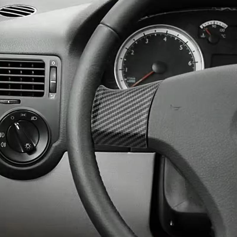 For Volkswagen VW Golf 4 MK4 1997- 2003 Car Steering Wheel Panel Sequ Stickers Cover Decoration car Accessories