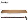 Red Wooden Single Joint Fashion Walking Stick Decorative Cospaly Cane Halloween Mace Crutch  Wand Crosier 92cm