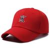 Embroidery Baseball Alphabet Cap Trendy Casual Hat Adjustable Sun Protection