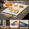 Foldable Electric Warming Tray Portable Smart Food Fast Heating Mat Household Electric Food Warmer Plate