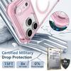 For iPhone 17 Pro Max Case Compatible with Magsafe TPU + PC Clear Phone Cover