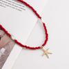 Fashion Starfish Pendant Necklace Temperament Choker Jewelry Clavicle Chain
