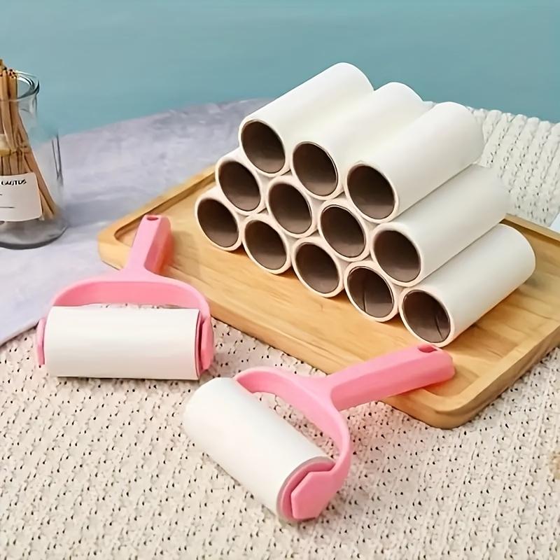 Xiaomi 1/6pc Sticky Lint Roller Velvet Brush Hand-tear Replaceable Roll for Clothing Carpets Car Seats Pets Hair Removal Cleaning Tool