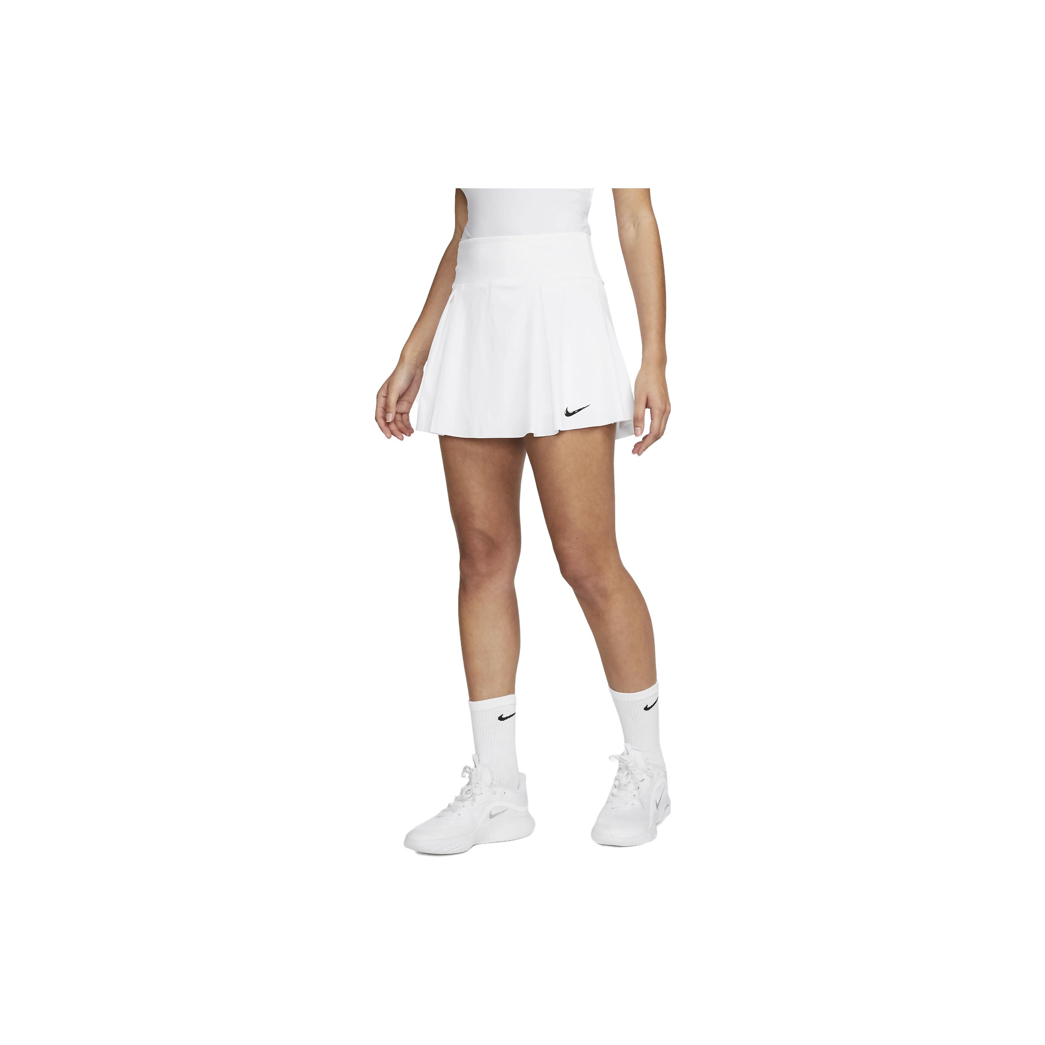 

Nike Юбка для тенниса Dri-FIT Advantage Solid, женская, белая DX1421-100 XS