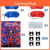 Capybara Childrens Party Poster Sticker With Eye Masks For Fun Games