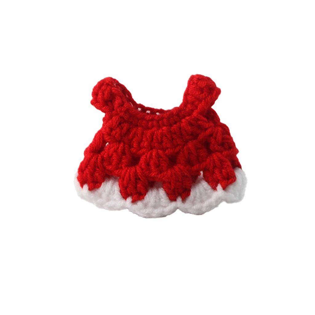 Hamster Dress Knitted Pet Dress for Guinea Pigs Hamster ,Small Animals Dress Photo Props Holiday Party Clothes