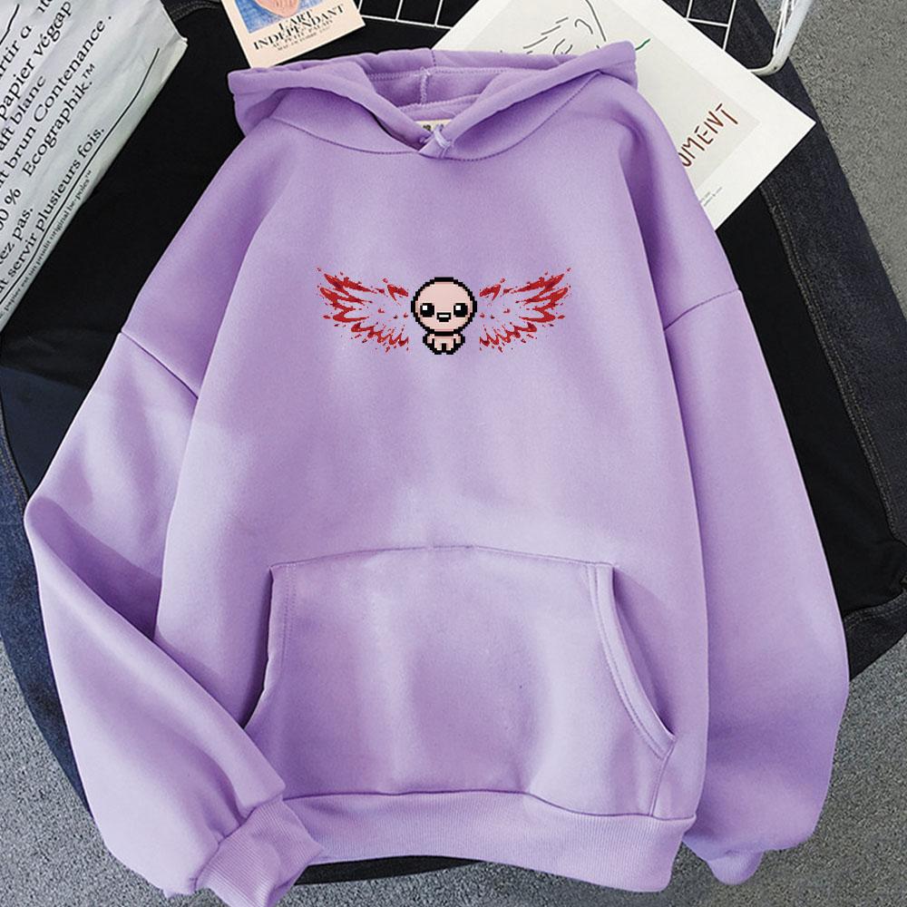The Binding of Isaac Cartoon Hoodie Graphic Printing Sweatshirt Boys/girls Comfortable Cute Clothing Sudaderas Casual Pullovers