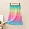 Girls' Half Length Skirt Summer New Style Girls' Versatile Short Skirt Mid To Large Children's Summer Dress Pleated Skirt