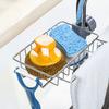 Edelstahl Wasserhahn Halter Küchen Aufbewahrungsregal Schwamm Spültuch Finishing Rack Abtropfgestell Pool Lappen Aufbewahrung Abtropfen Trocknen