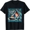 Just A Boy Who Loves Titanic Voyage Ship Boys Toddler Kid T-Shirt