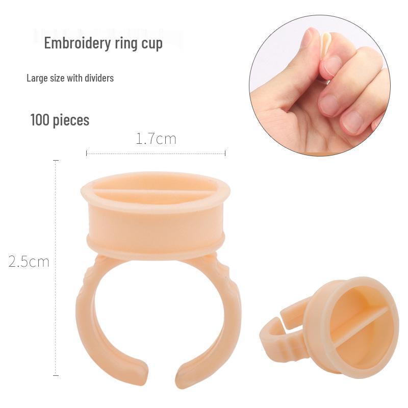 Silicone Ring Cup for Eyelash Extension Glue