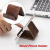 Stable Solid Wood Phone Holder Universal Smartphones Support Bracket  Mobile Accessories