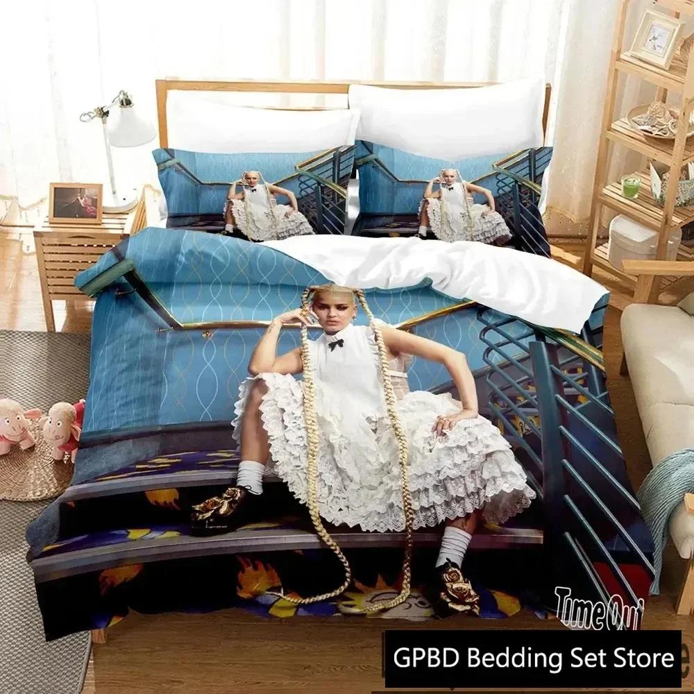 3D Druck Anne-Marie Bettwäsche Set Doppel Einzel King Bettbezug Bettdecke Kissenbezug Jungen Mädchen Erwachsene Schlafzimmer