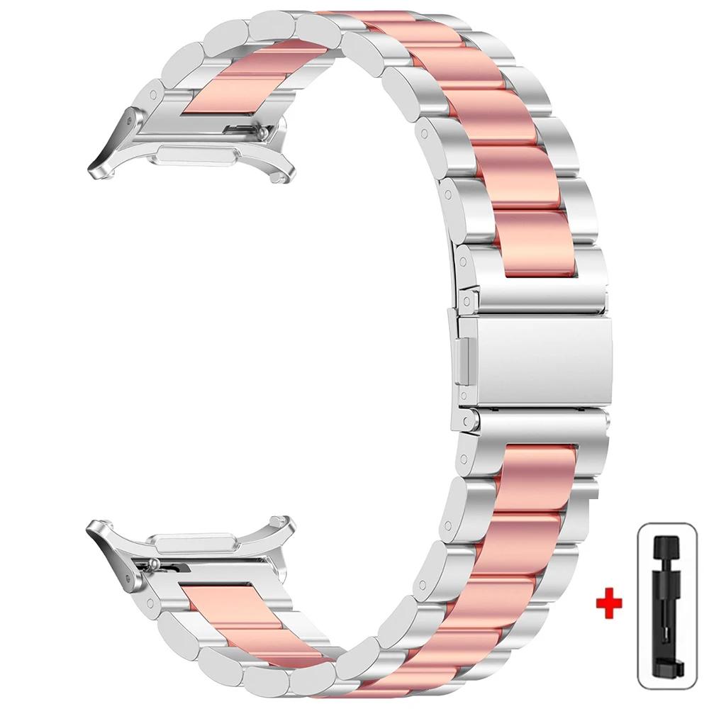Milanese Stainless Steel Band for Samsung Galaxy Watch Ultra 47mm No Gaps Strap Metal Bracelet Replacement Watchband Accessories