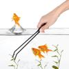 Stainless Steel Fish Tank Water Plants Cleaning Tweezers Scissors for Aquarium Maintenance ToolsCurved Tweezer
