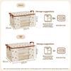 Clothes Storage Bag With Transparent Material For Bedroom Organizing