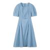 Cc Collect. Volume Sleeve Square Neck Dress C252mse138