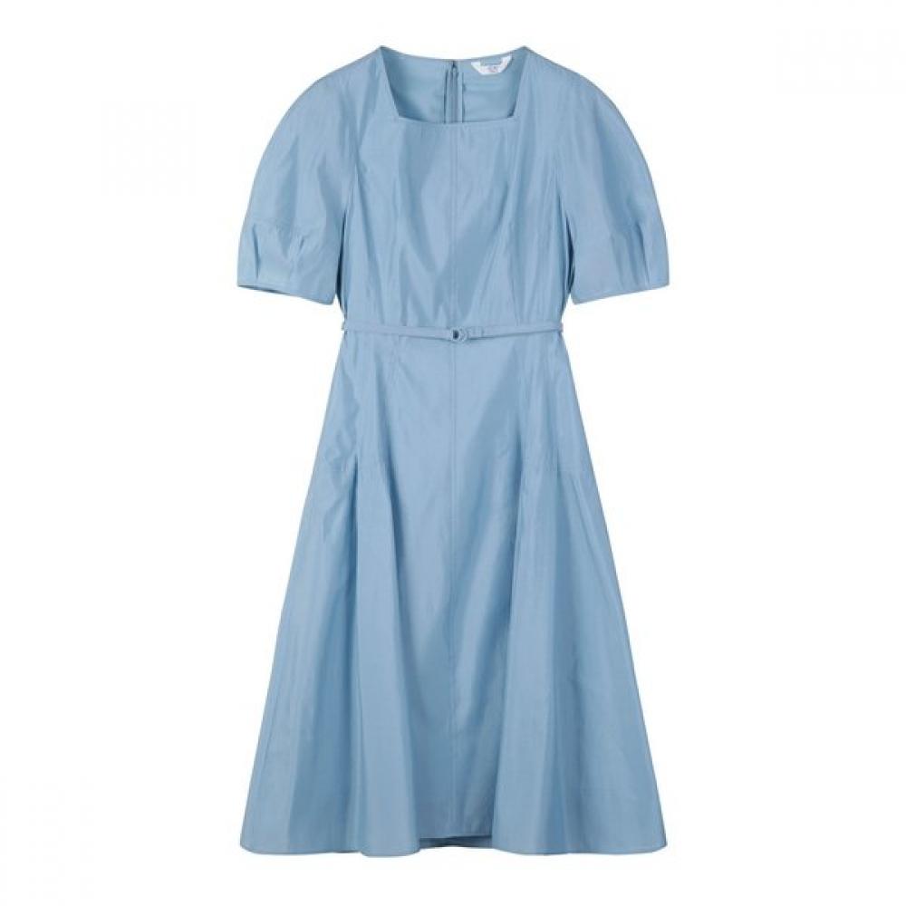 Cc Collect. Volume Sleeve Square Neck Dress C252mse138