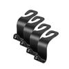 2/4Pcs Car ABS Back Seat Storage Hook Holder Clips Accessories For Volkswagen VW MTM Polo Passat Tiguan Rline Golf Scirocco GTI Wv5