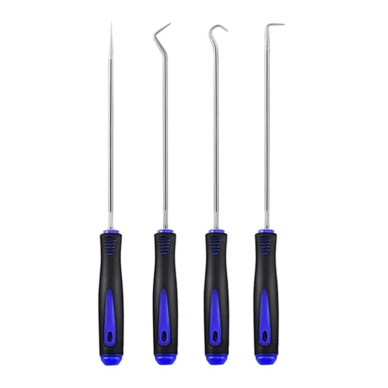 4-teiliges Dichtungsentferner-Werkzeugset aus Zinklegierung, geeignet für professionelle Mechaniker und Motorradwartung, ergonomisches Design