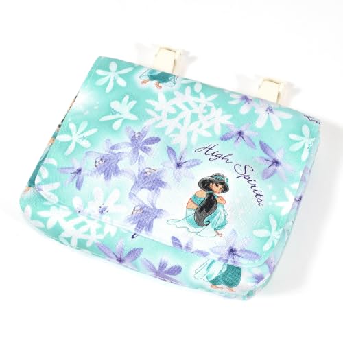 ЯРКИЙ КАНДИ-СТИЛЬ Карман для путешествий Disney, Навесной карман для девочек, Большой, Ученик начальной школы, Жасмин, Аладдин, Принцесса Жасмин, N6024310