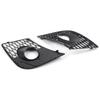 Well-Front Bumper Fog Light Cover Grille Lamp Hoods For Seat Leon Cupra 2005-2012