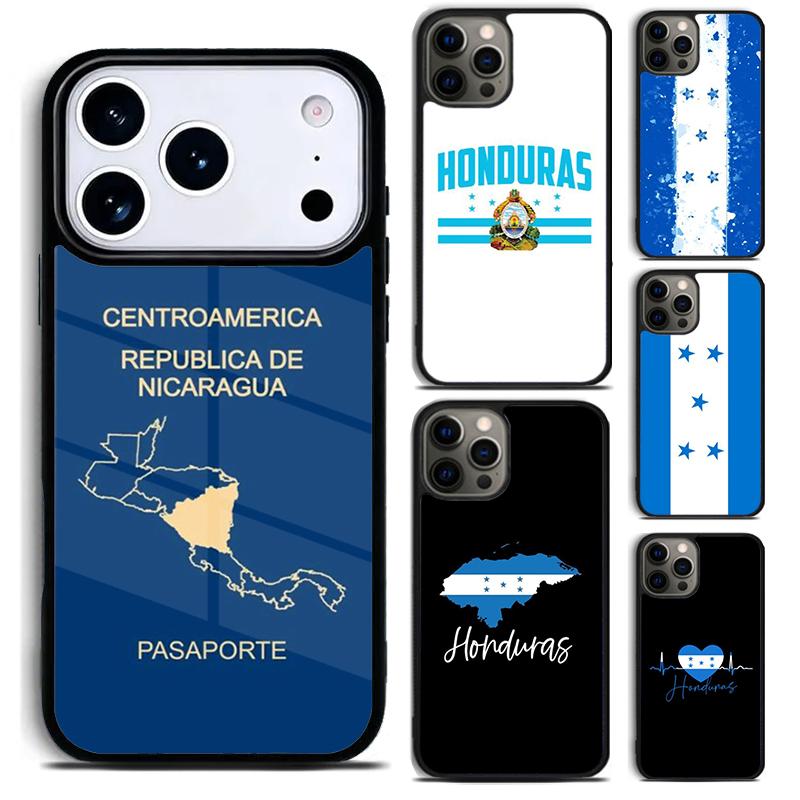 National Flag of Honduras Flag Phone Case for iPhone 17 16 15 Pro Max Air 14 13 12 11 Plus Shockproof Capa Cover