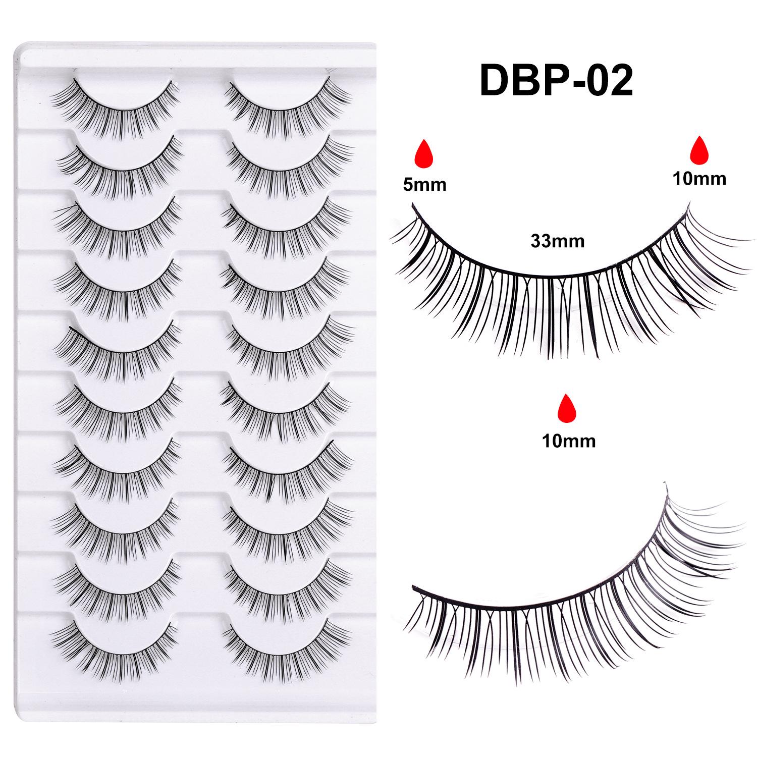 

Самые продаваемые европейские и американские искусственные норковые ресницы - 10 пар для сценического макияжа