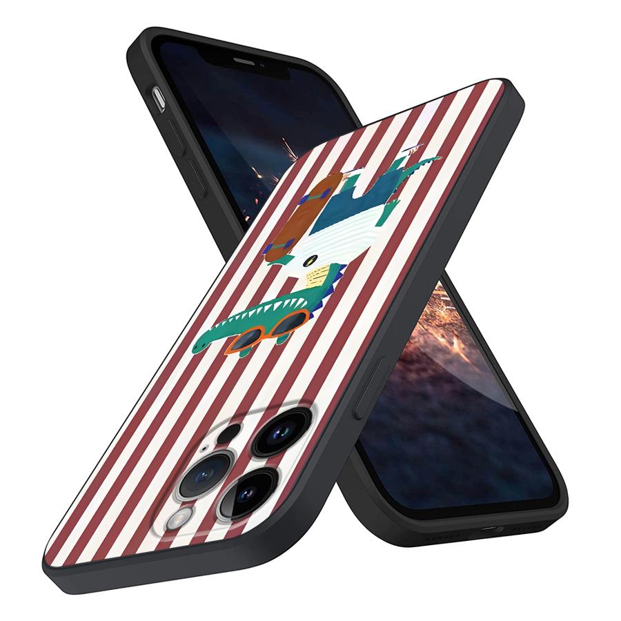 Phone Case for Apple iPhone 17 Pro Max Air 13 11 17e 14 XR XS MAX 15 Pro 7 8 16 12 Funda Phone Cover Creative Cartoon Animals