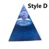 Přírodní krystalový kámen Orgon Energy Healing Pyramid Reiki Chakra Multiplikátor