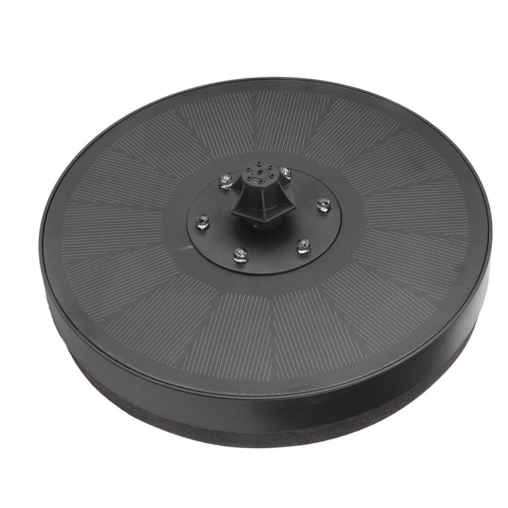 Fontanna solarna 3W 7V z dyszą, pływająca pompa fontannowa do poidełka dla ptaków, krajobrazu ogrodowego