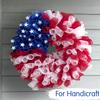 4 Rolls 10 Inch Red/Pink/White Decorative Mesh Ribbon, for Wreath Supplies Front Door Wreath Crafts Tree Decor Christmas NewYears Valentine'S Day