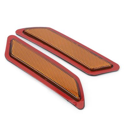 2 pçs Refletores do Para-choque Dianteiro do Carro Luzes de Marcador Lateral Ajuste para F30 Série 3 2013 2015