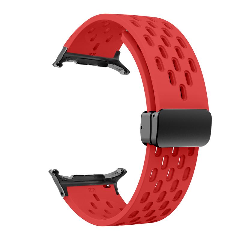 No Gaps Magnetic Buckle Silicone Strap For Samsung Galaxy Watch 8 40mm 44mm/8 Classic 46mm Bracelet Band Galaxy Ultra 2026 47mm