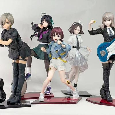 Mädchenband Cry Anime Figur ISERI NINA PVC Sammlermodell Spielzeug Schreibtischornament Für Anime-Sammler Wohnzimmerdekor Geschenk