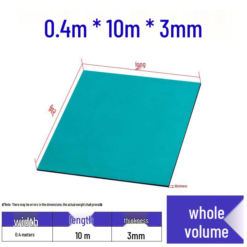 Green Anti-Static High-Temp Resistant Rubber Workbench Mat