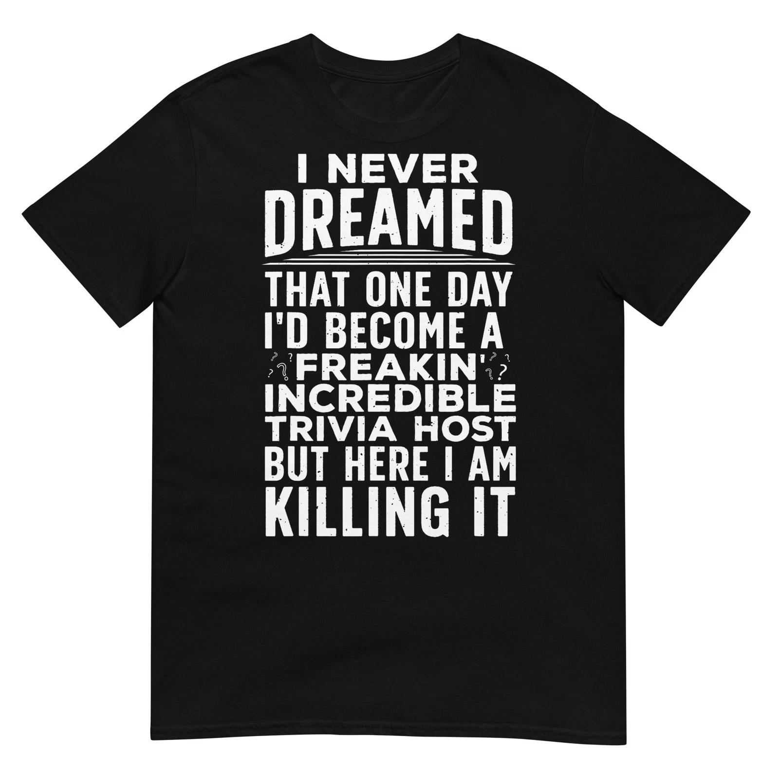 Funny Trivia Art for Men Women Trivia Night Trivia Lovers T-Shirt M
