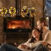 Dual-Headed Thermoelectric Fireplace Fan