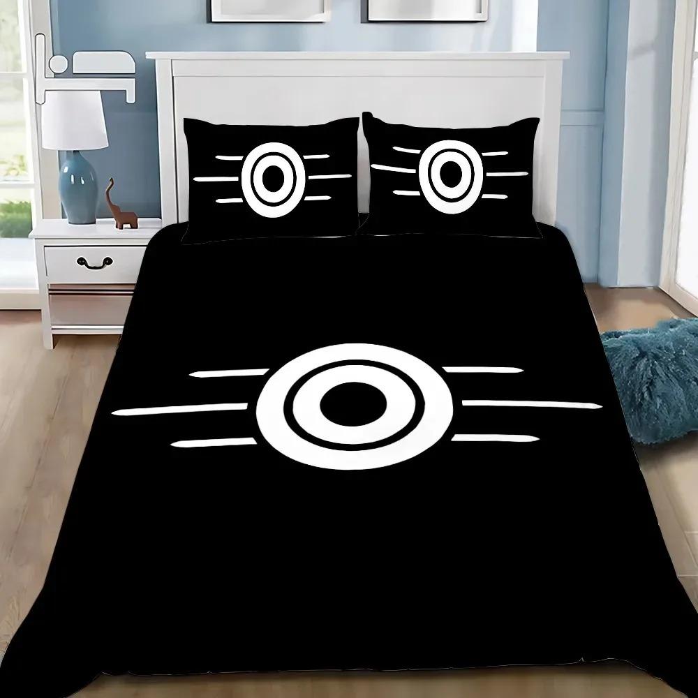 Hot Exquisite Anime GameF-Fallouts Duvet Cover Pillowcase Bedding Set Youth Kids Girl Boys Birthday Bedroom Decoration Full Size