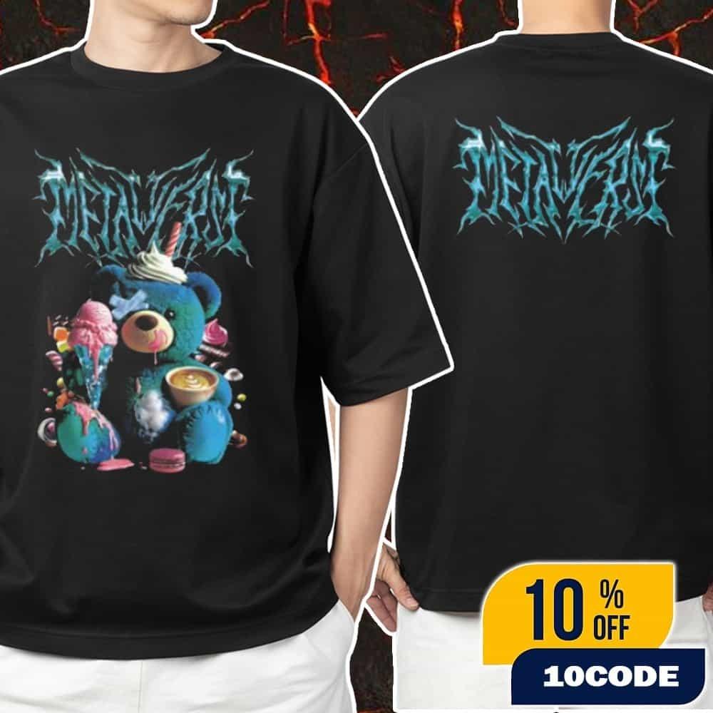 Babymetal World Tour 2026-2026 In Asia Merchandise Crazy Bear Tee -October 6 202 L