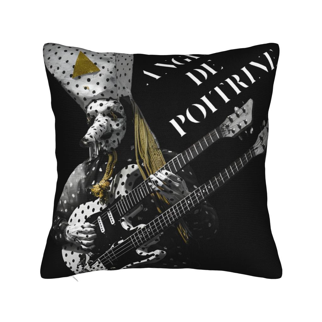 Pillow Case Angine de poitrine Polyester Pillow Cover Novelty Cushion Cover Graphic Pillowcases For Office Car Home Decorative
