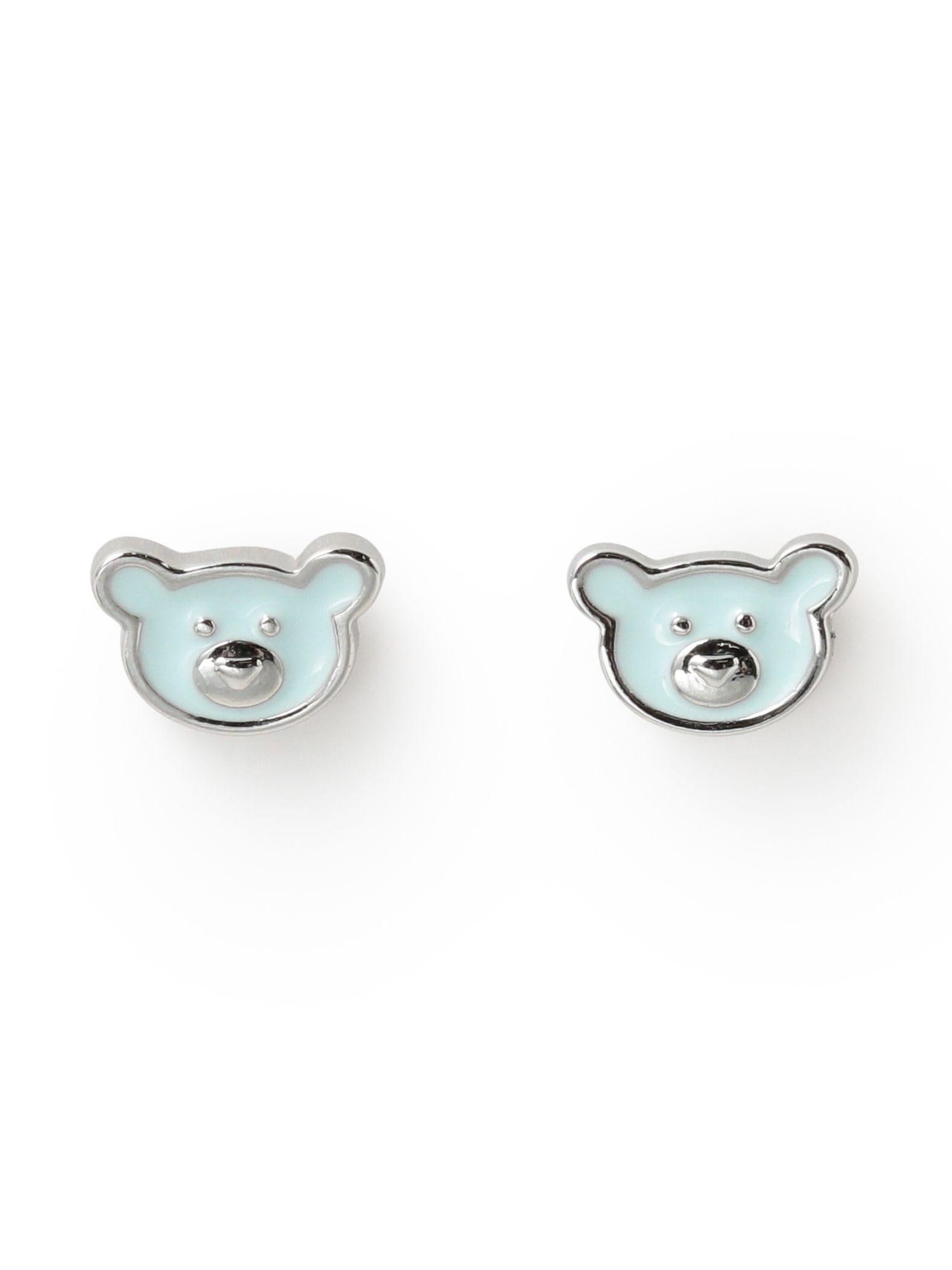 

[Ray Beams] Accessories Petite Epo Bear Earrings for Women LIGHT.BLUE ONE SIZE
