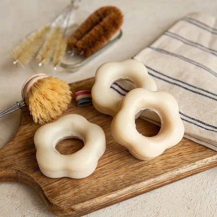 [Zero Waste] Bio-Blumen-Shampoo-Bar für fettige Haut 85g