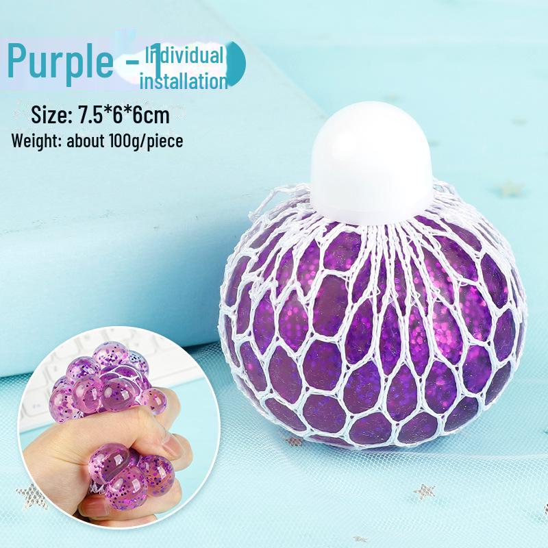 

Виноградные мячи для снятия стресса с музыкой для взрослых – игрушка для декомпрессии и релаксации фиолетовый