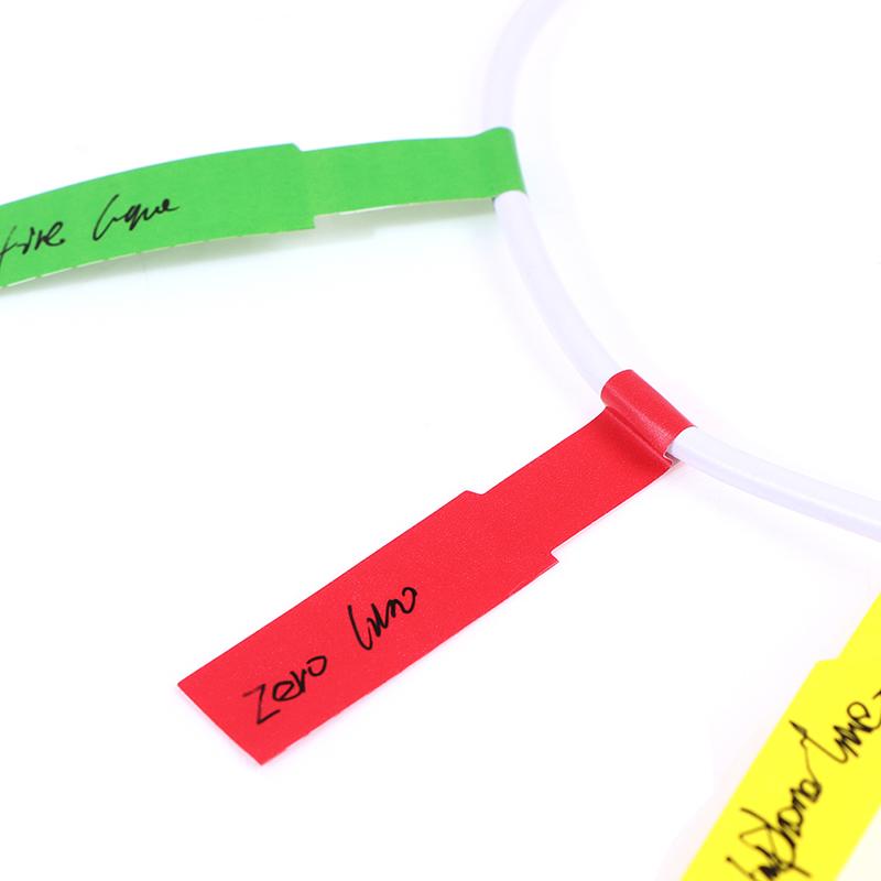 300Pcs Self-Adhesive Cable Labels Waterproof Identification Tags Stickers